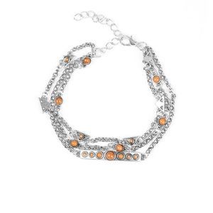 Silver Light Brown Bracelet